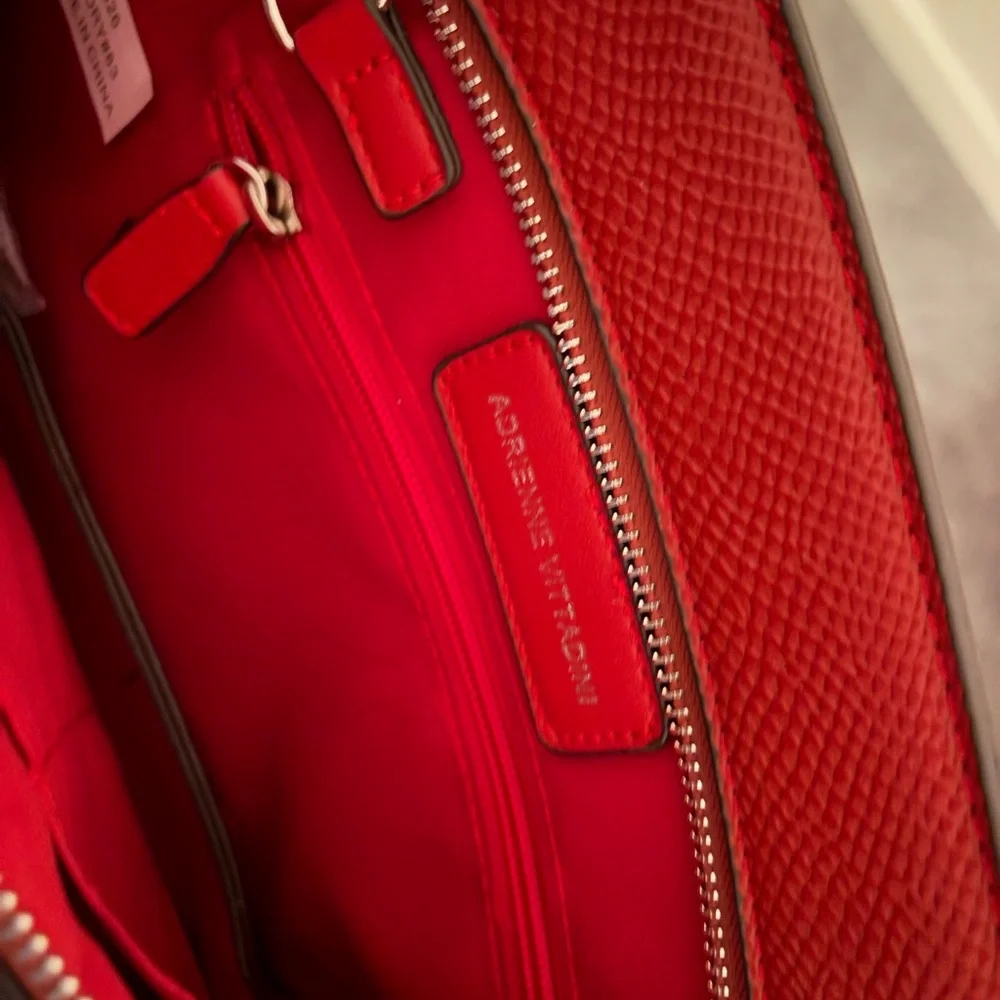 Adrienne Vittadini Red Crossbody Bag - Picture 5 of 5
